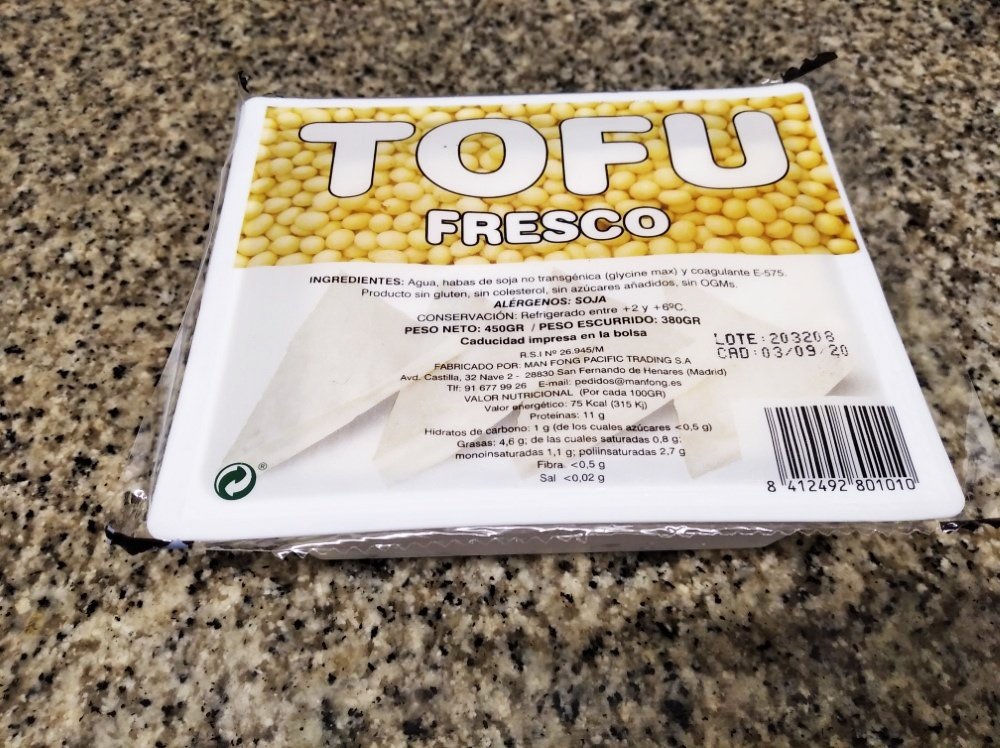 Taco de Tofu fresco